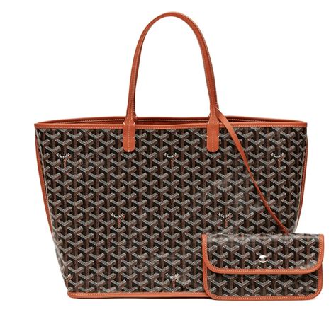 goyard tote types|goyard bag price list.